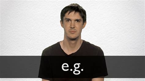 How To Pronounce Eg In British English Youtube