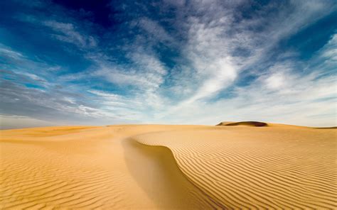 Download 1920x1200 Wallpaper Desert Sand Dunes Landscape Sunny Day