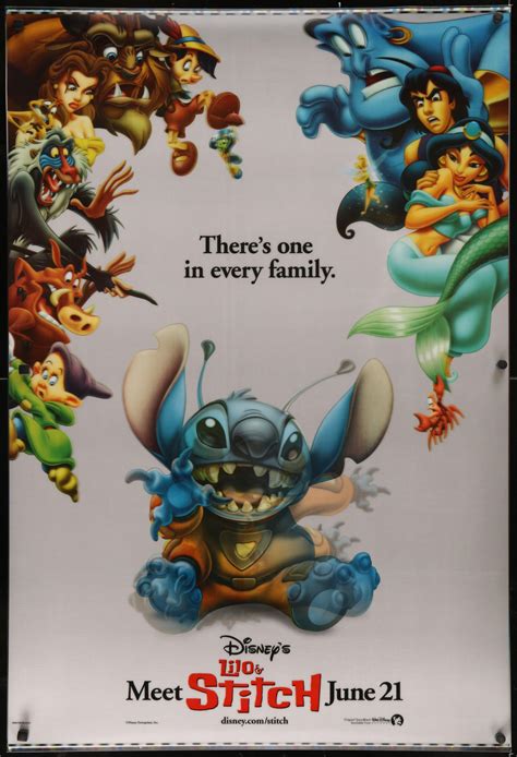 Lilo And Stitch Movie Poster 2002 Film Art Gallery