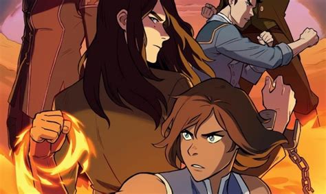 Icv2 Legend Of Korra Continues In New Graphic Novel Trilogy