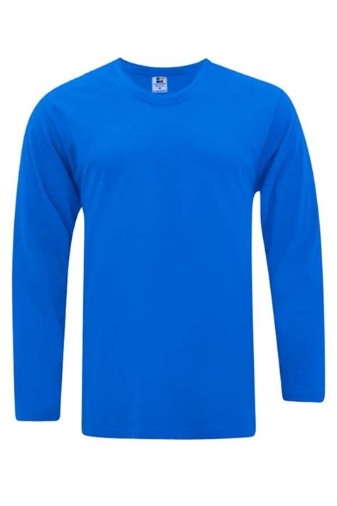 Vivid Supercool Long Sleeve T Shirt Royal Blue Vivid Supercool Long