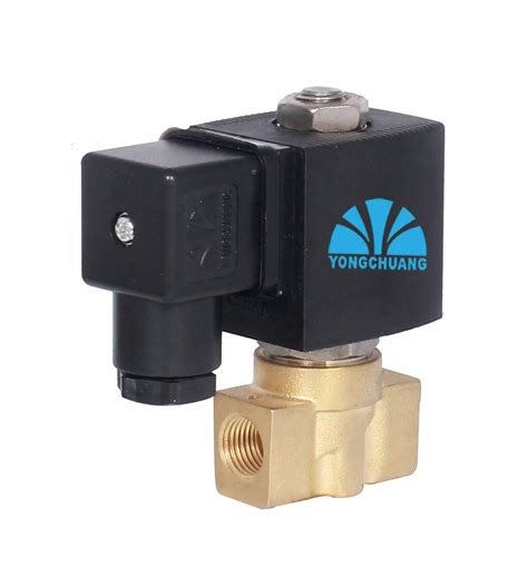 24vdc Brass Direct Acting Solenoid Valve Normally Closed 14 Npt