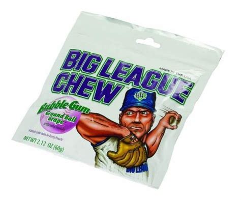 Köp Big League Chew Bubble Gum Grape 60g Hos Coopers Candy