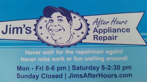 jim s after hours appliance repair