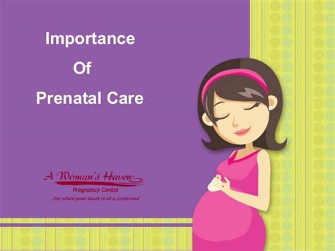 Importance Of Prenatal Care A Womans Haven