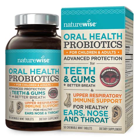 NatureWise Oral Health Probiotics, 50 Count - Walmart.com - Walmart.com