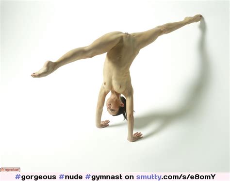 Gorgeous Nude Gymnast Pose Slim Slender Fit Hot Sex Picture