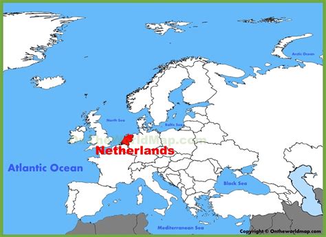 Discover the beauty hidden in the maps. Netherlands location on the Europe map