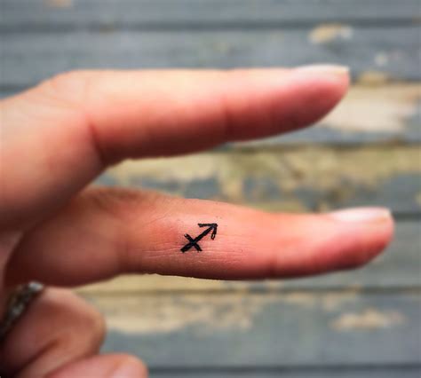 Sagittarius Zodiac Tattoos Set Of 20 Tiny Fake Tattoos Mini Temporary