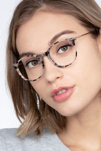 Quill Round Ivory Tortoise Frame Glasses For Women In 2020 Fashion