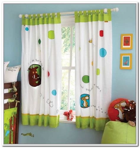 Use Bright Colored Window Treatments Boys Bedroom Curtains