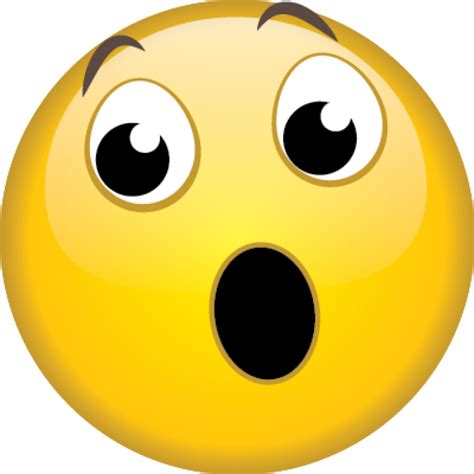 Download High Quality Surprised Emoji Clipart Amazed