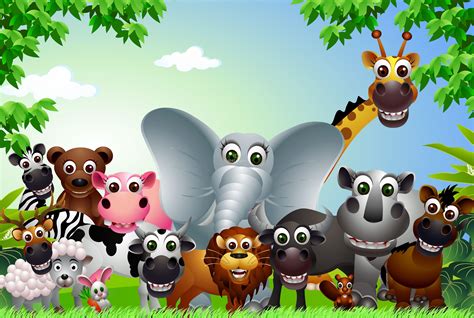 Animals Cartoon Wallpapers Top Free Animals Cartoon Backgrounds