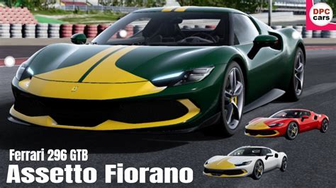 Ferrari 296 GTB High Performance Assetto Fiorano Package YouTube
