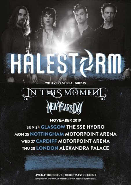 Halestorm Announce Uk Arena Tour With Special Guests In This Moment