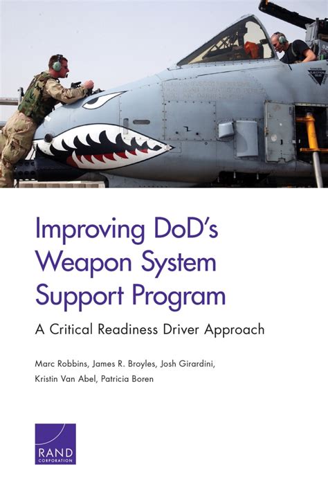 Improving Dods Weapon System Support Program A Critical Readiness