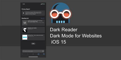 Como Usar O Dark Reader Para Ativar O Modo Escuro Para Todos Os Sites No IOS BR Atsit