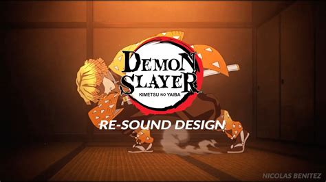 Sound Re Design Zenitsu 1st Form Thunderclap And Flash Demon
