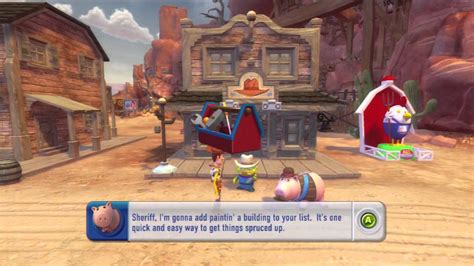 Toy Story 3 Xbox 360 Part 2 Woodys Roundup Youtube