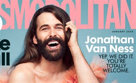 Jonathan Van Ness Historic Cosmo Cover Is The Prettiest Damn Thing