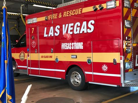 Las Vegas Fire And Rescue Celebrates 75 Years From 20 Calls A Week To