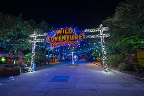 Wild Adventures Lights Up The Park And Its Natural Swamp Trail For The