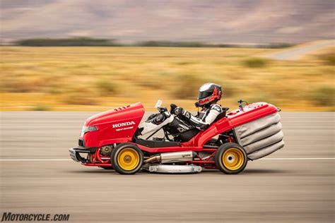 Riding The Cbr1000rr Powered Honda Mean Mower