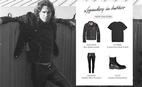 Jim Morrison Clothing Guide Homens