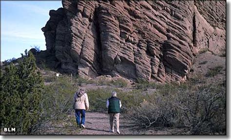Unique rock formations in desert landscape at the san lorenzo canyon outside of socorro, new mexico, usa. San Lorenzo Canyon Recreation Area