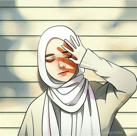 92 Foto Kartun Muslimah Terbaru 2019 Terbaik Girls Cartoon Art