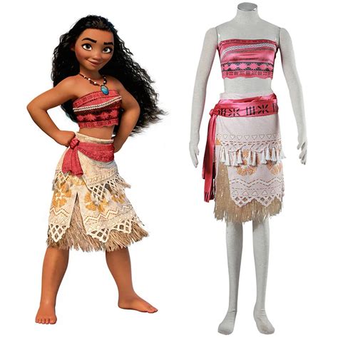 Princess Moana Swimsuit Cosplay Costume For Girls Swimming Jumpsuits Hot Sex Picture