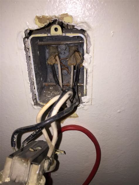 Electrical Replace Light Switch With Weird Wiring And No Ground