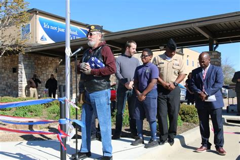 American Legion Donates New Flags At Life School Cedar Hill Focus