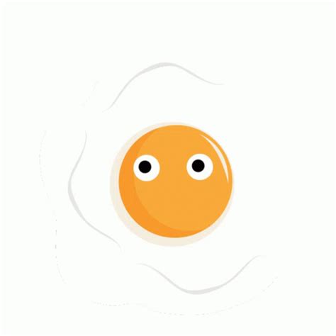Eggs Yolk Sticker Eggs Yolk Fried Egg Discover Share GIFs