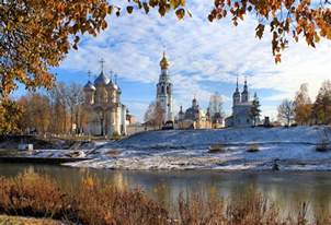 Nature Landscape Architecture Clouds Water Trees Russia Winter