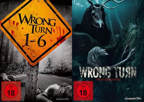 Wrong Turn 1 6 Wrong Turn 7 The Foundation Dvd