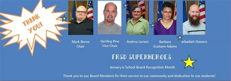 January Is School Board Appreciation Month Fern Ridge School District