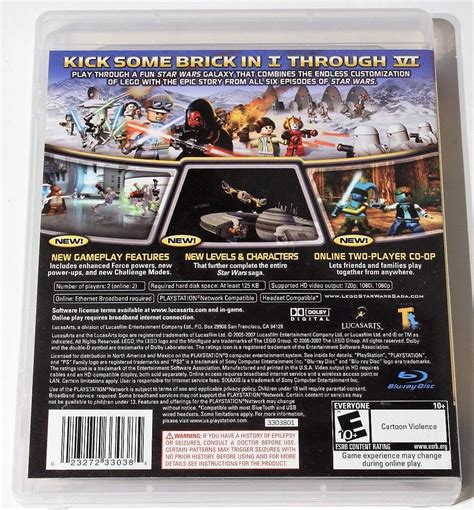 La trama del juego trata sobre las 2 primeras temporadas de star wars: Lego Star Wars The Complete Saga Ps3* Play Magic - $ 250 ...