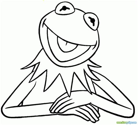 Kermit The Frog Coloring Pages - Coloring Home
