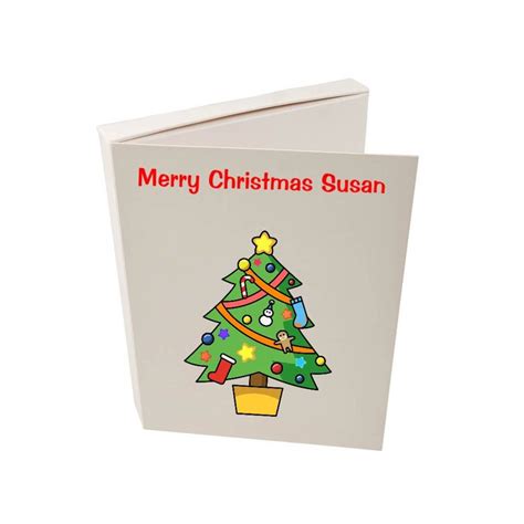 The first edible personal card. Christmas Cookie Card - Free Delivery | Kiss Cakes