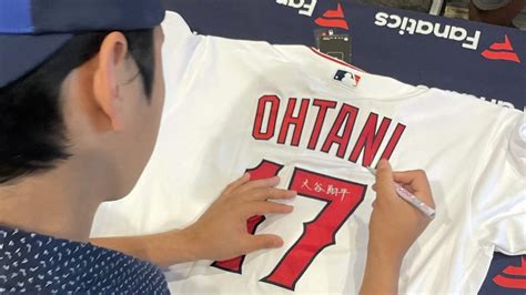 Sale Shohei Ohtani Signed Jersey In Stock
