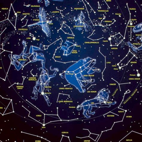 Albums 104 Images Map Of The Constellations Of The Night Sky Completed
