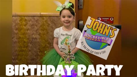 Johns Incredible Pizza Birthday Party Youtube