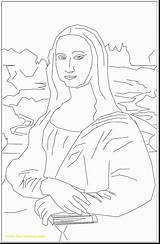 Da Coloring Mona Lisa Leonardo Vinci Gioconda Sculpture Printable Getcolorings Leonardos Horse Getdrawings Colorings sketch template