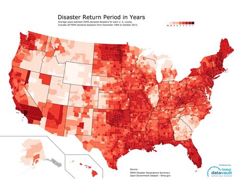 Fema Disaster Map Global Data Vault