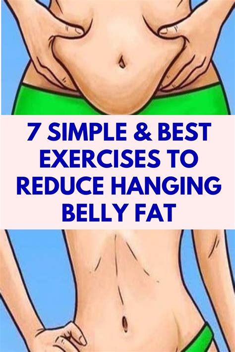 8 Simple And Best Exercises To Reduce Hanging Belly Fat Healthy Life