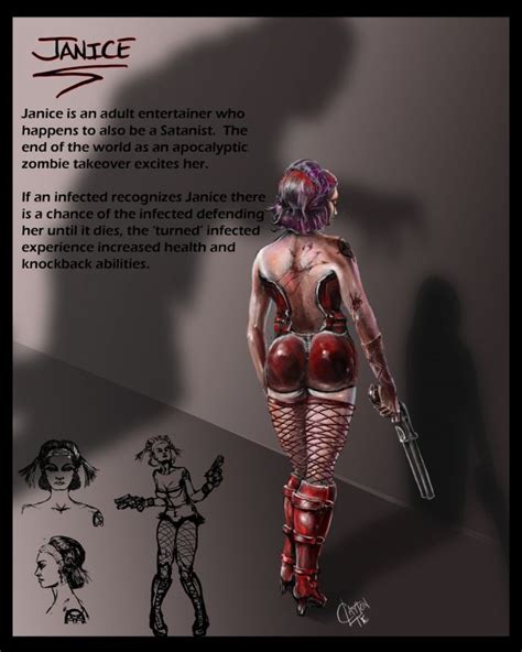 My small dead rising collection. Janice image - Left 4 Dead Concept Art Contest - Mod DB