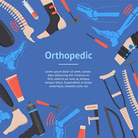Cartoon Orthopedic Surgeon With Scissors And Bone Vector — Stock Vector