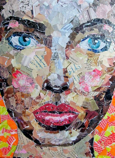 Pin By Drawavb On Papiercollagen Collage Art Projects Paper Collage