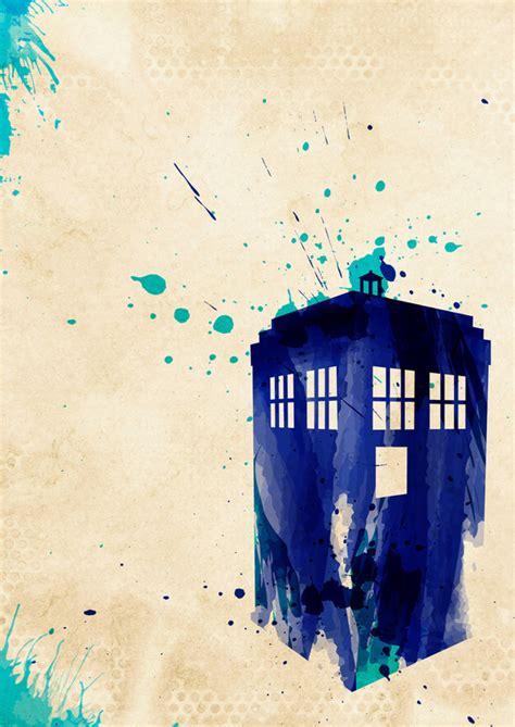 Doctor Who Tardis Painting Pic Global Geek News